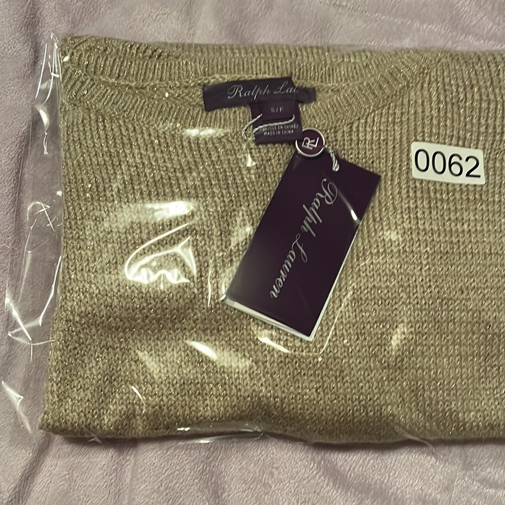 $1690 Polo Ralph Lauren’s Purple label ladies luxurious sweater made in china. - Picture 11 of 11